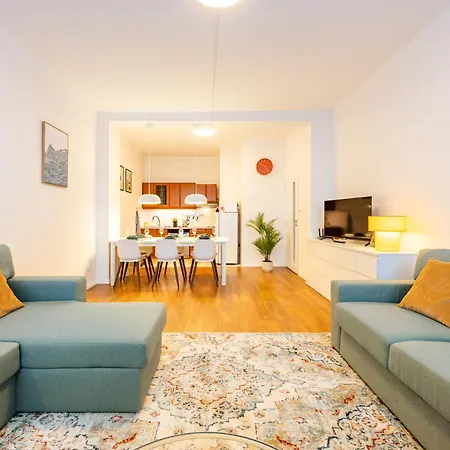 Cozy Modern Riverside - Center - 69m2 프라하